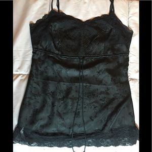 EUC Lace trim camisole